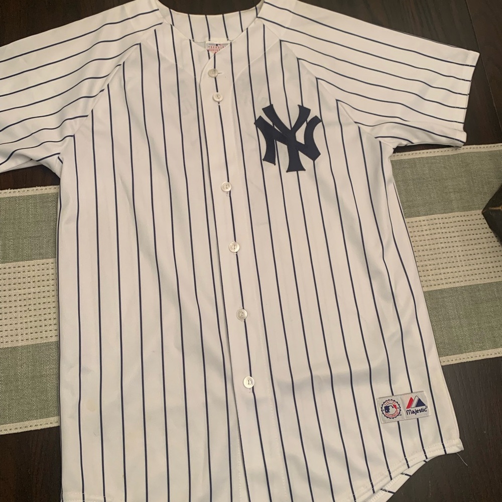 Majestic New York Yankees Pinstripe Jersey